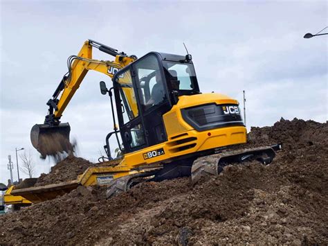 90z zero tailswing compact excavators|JCB 90Z.